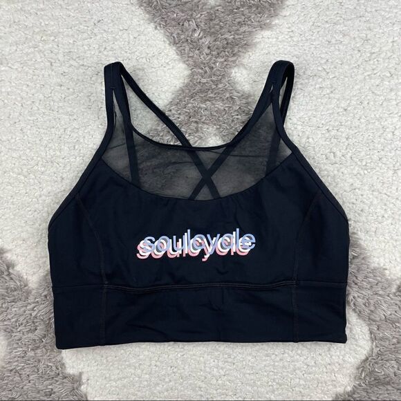 Soulcycle x Lululemon Clip-In Longline Sports Bra - Picture 3 of 5
